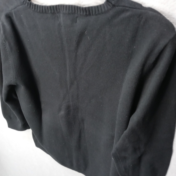 Banana Republic women's black long sleeve button f - Picture 9 of 10